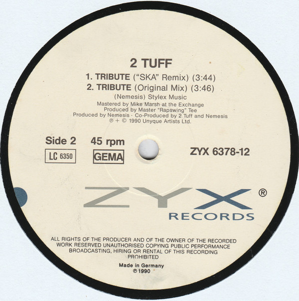 2 Tuff - Slow Down 4 2 Tuff - Slow Down