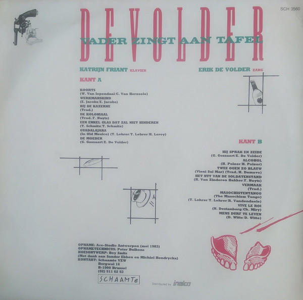 Eric de Volder - Vader Zingt Aan Tafel 2 Eric de Volder - Vader Zingt Aan Tafel