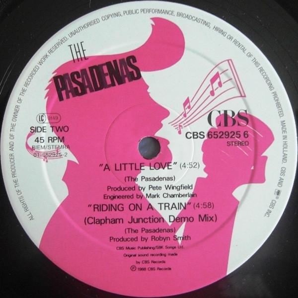 The Pasadenas - Riding On A Train 4 The Pasadenas - Riding On A Train