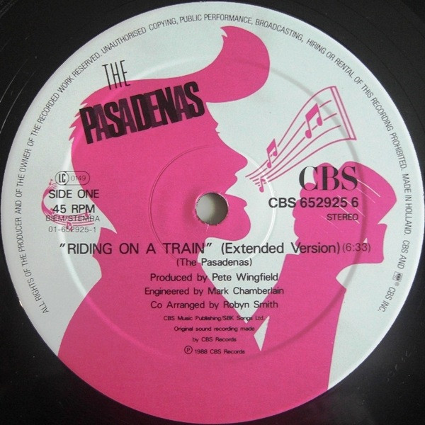 The Pasadenas - Riding On A Train 3 The Pasadenas - Riding On A Train