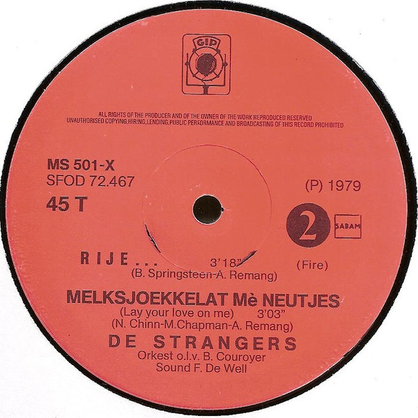 De Strangers - Bij De Rijkswacht 4 De Strangers - Bij De Rijkswacht