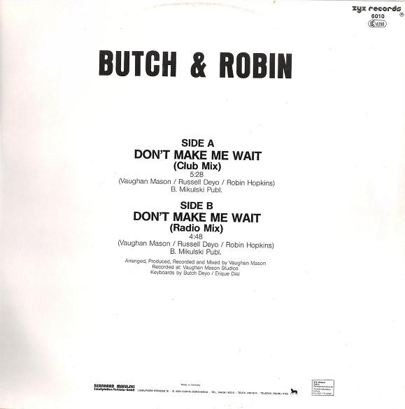 Butch Dayo - Don't Make Me Wait 2 Butch Dayo - Don't Make Me Wait
