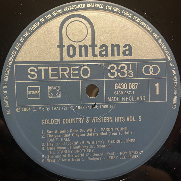 Various - Golden Country & Western Hits 5 3 Various - Golden Country & Western Hits 5