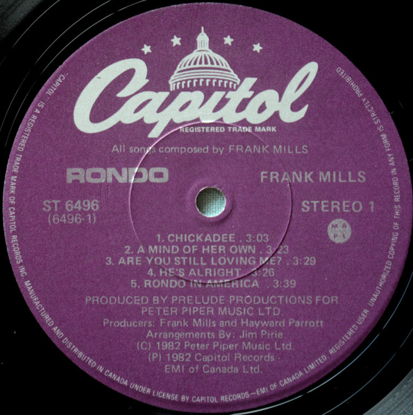 Frank Mills - Rondo 3 Frank Mills - Rondo