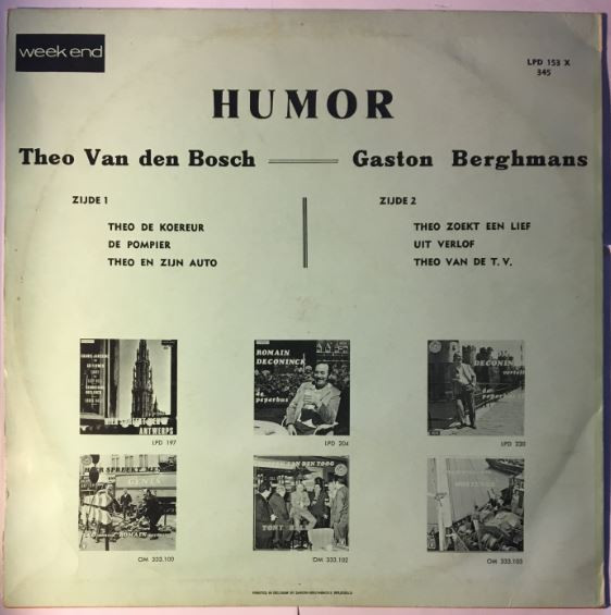 Theo Van den Bosch - Humor 2 Theo Van den Bosch - Humor