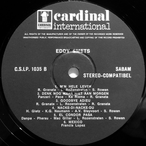 Eddy Smets - Mijn Hele Leven 4 Eddy Smets - Mijn Hele Leven