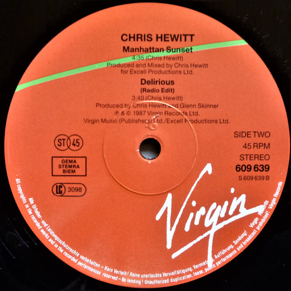 Chris Hewitt - Delirious 3 Chris Hewitt - Delirious