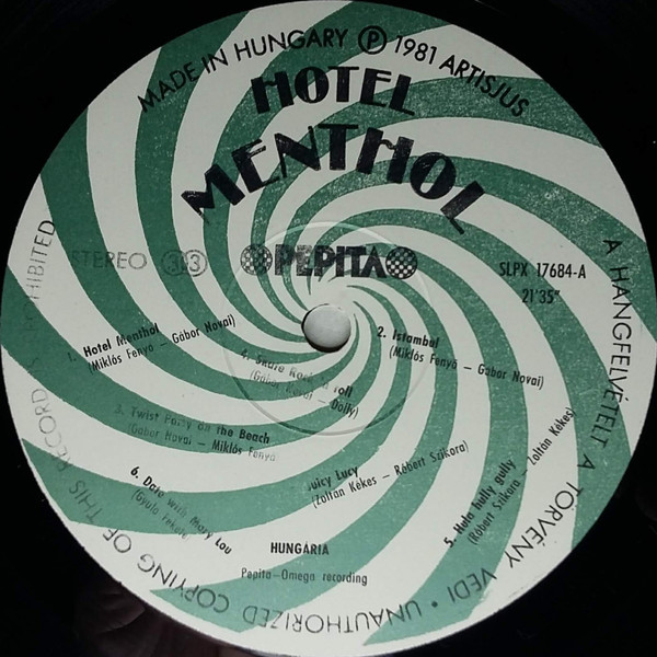 Hungaria - Hotel Menthol 3 Hungaria - Hotel Menthol