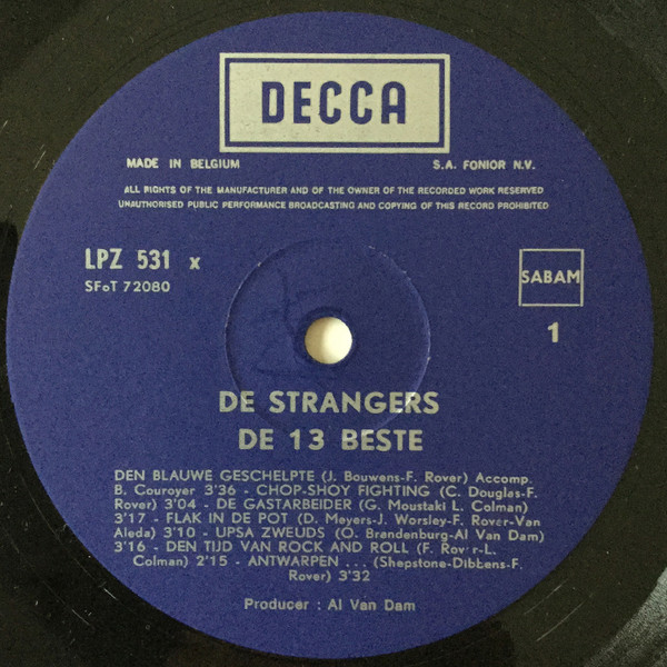 De Strangers - De 13 Beste (25 Jaar Jubileum) 3 De Strangers - De 13 Beste (25 Jaar Jubileum)