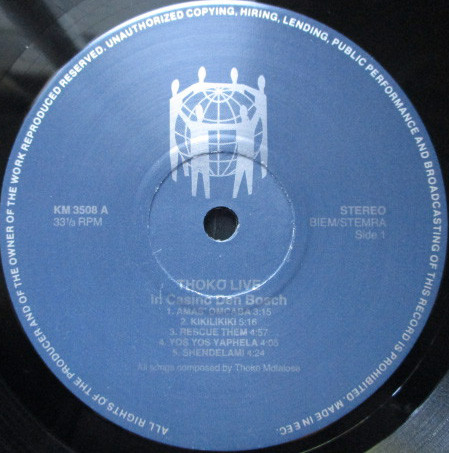 Thoko Mdlalose - Thoko Live In Casino Den Bosch 3 Thoko Mdlalose - Thoko Live In Casino Den Bosch