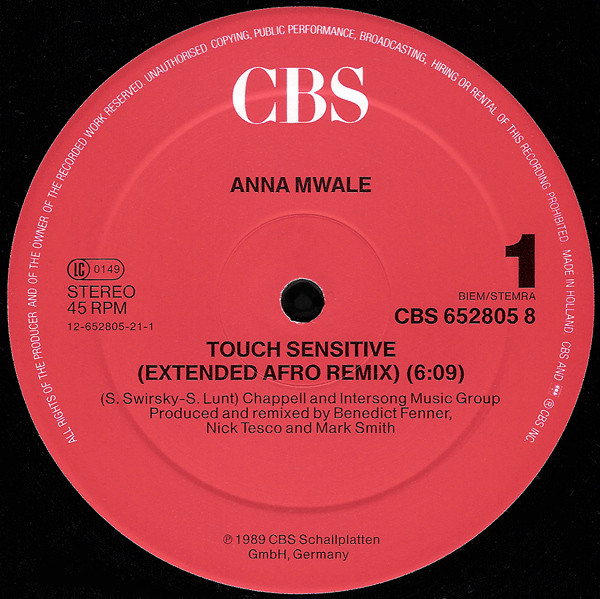 Anna Mwale - Touch Sensitive 3 Anna Mwale - Touch Sensitive