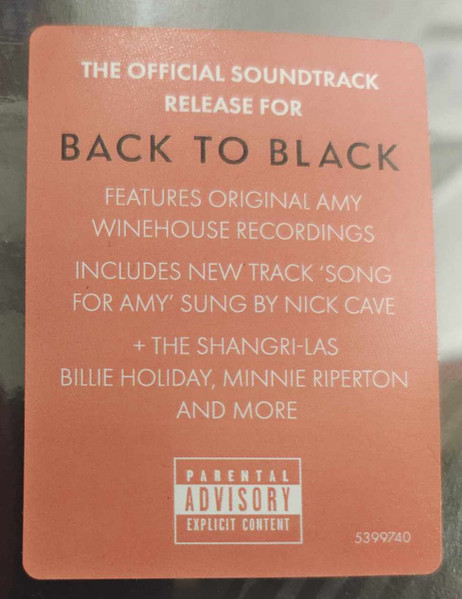 Amy Winehouse, Various - Back To Black (Songs From The Original Motion Picture) 3 Amy Winehouse, Various - Back To Black (Songs From The Original Motion Picture)