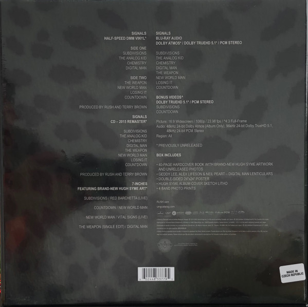 Rush - Signals (40th Anniversary) 2 Rush - Signals (40th Anniversary)