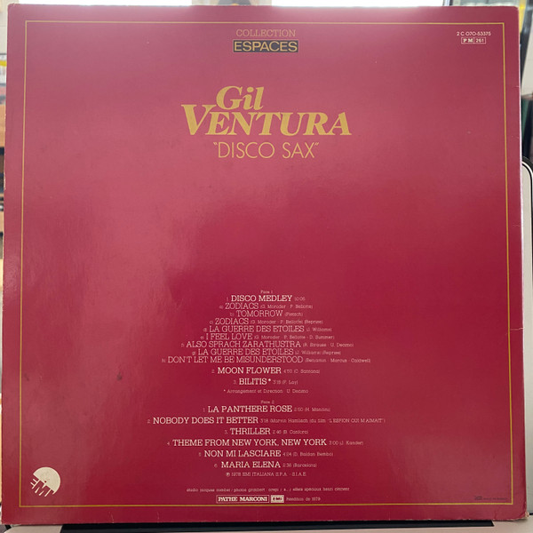 Gil Ventura - Disco Sax 2 Gil Ventura - Disco Sax