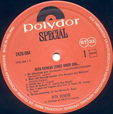 Rita Deneve - Rita Deneve Zingt Voor Jou... 3 Rita Deneve - Rita Deneve Zingt Voor Jou...