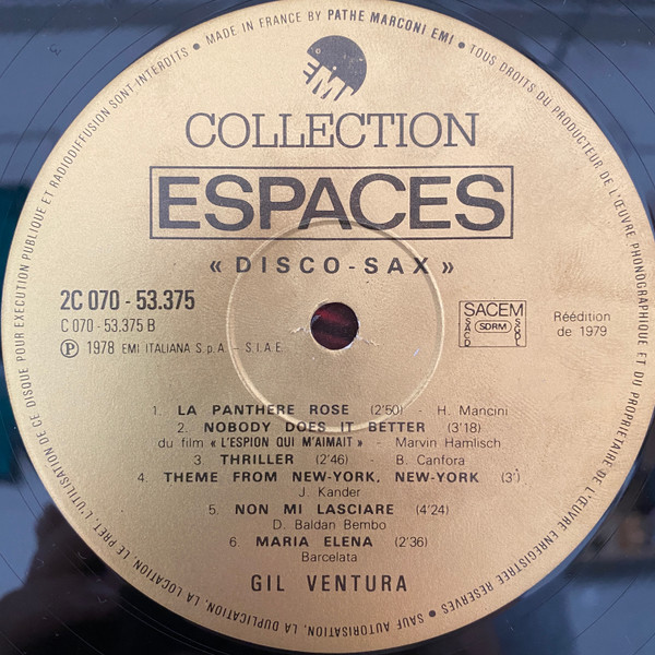 Gil Ventura - Disco Sax 3 Gil Ventura - Disco Sax