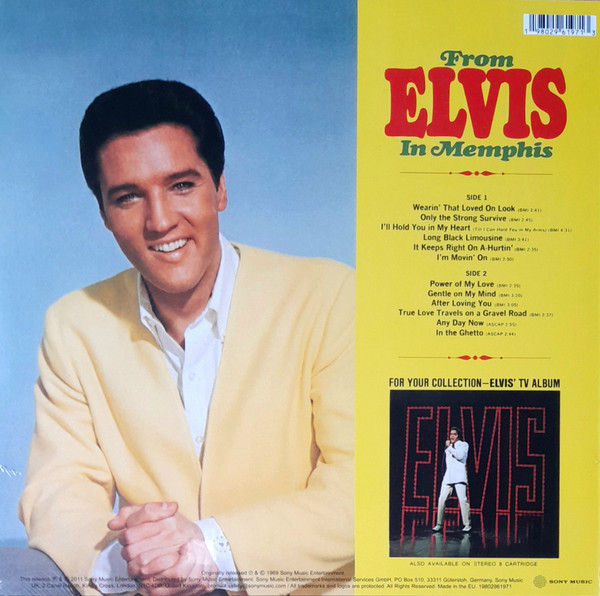 Elvis Presley - From Elvis In Memphis 2 Elvis Presley - From Elvis In Memphis