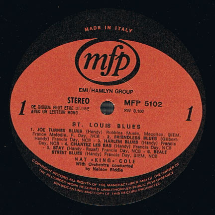 Nat King Cole - Sings The Blues 3 Nat King Cole - Sings The Blues