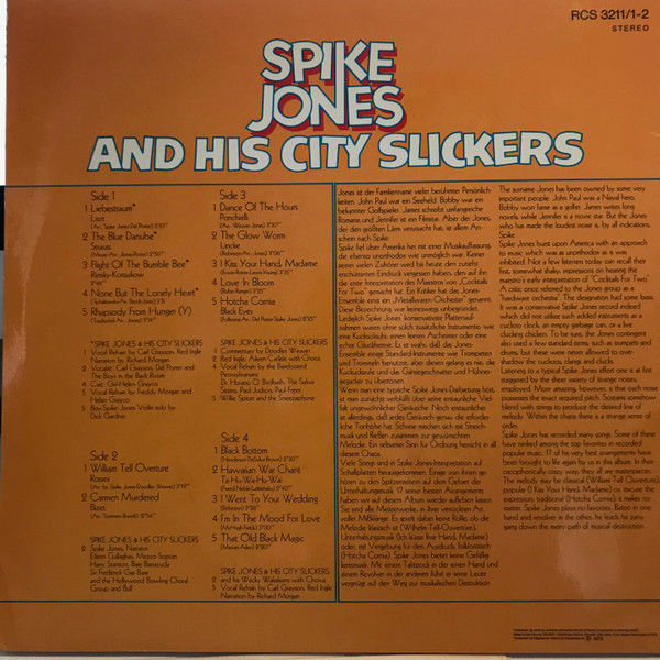 Spike Jones And His City Slickers - Spike Jones Murders Them All 2 Spike Jones And His City Slickers - Spike Jones Murders Them All