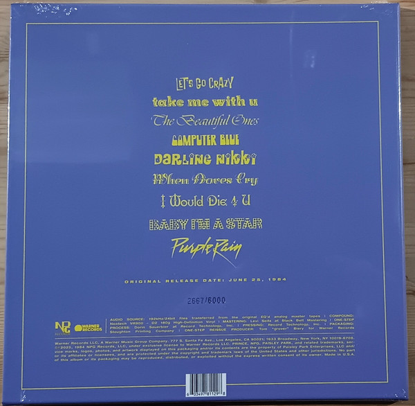 Prince And The Revolution - Purple Rain 2 Prince And The Revolution - Purple Rain