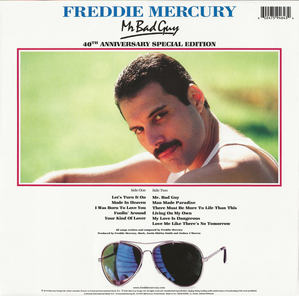 Freddie Mercury - Mr. Bad Guy 2 Freddie Mercury - Mr. Bad Guy