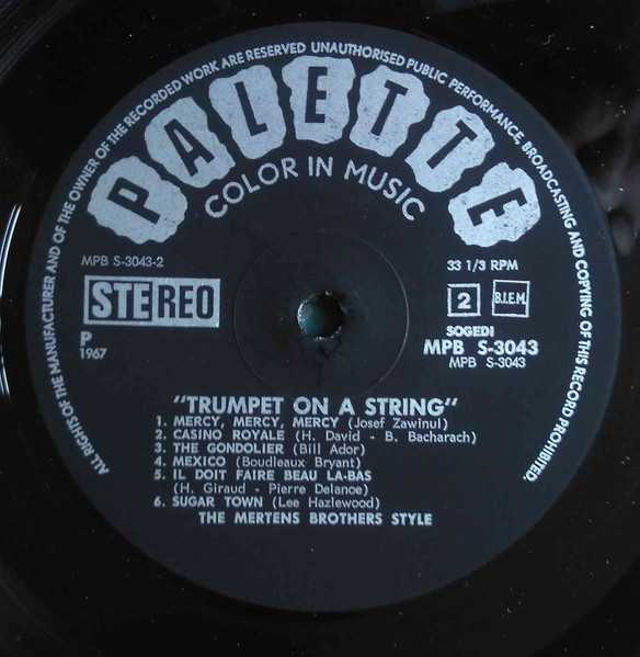 The Mertens Brothers Style - Trumpet On A String 4 The Mertens Brothers Style - Trumpet On A String