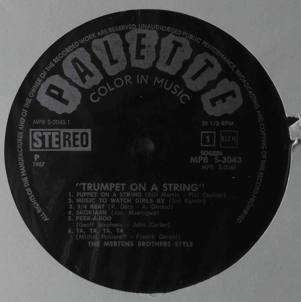 The Mertens Brothers Style - Trumpet On A String 3 The Mertens Brothers Style - Trumpet On A String