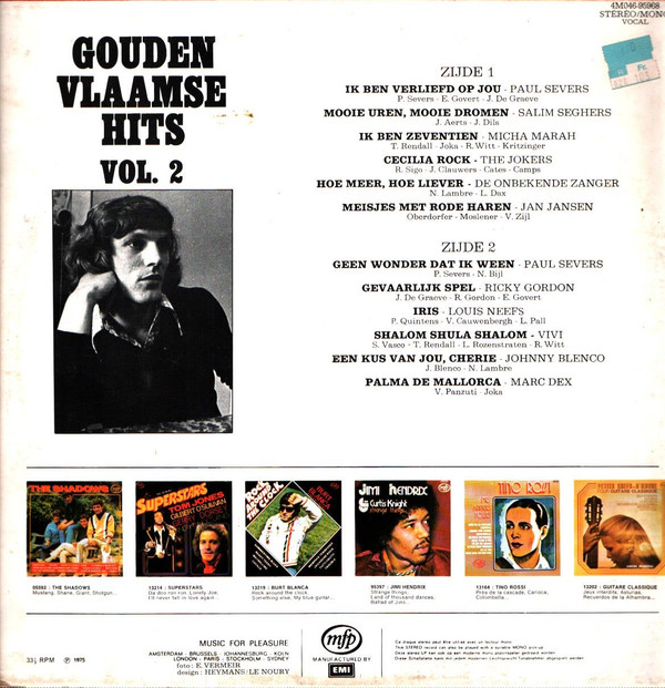 Various - Gouden Vlaamse Hits Vol.2 2 Various - Gouden Vlaamse Hits Vol.2