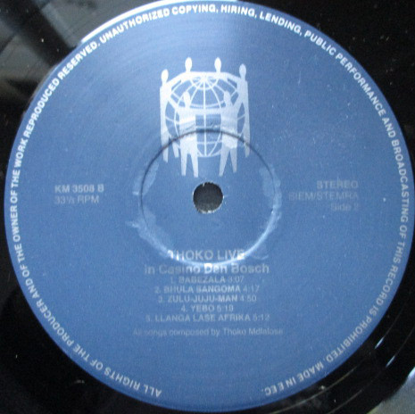 Thoko Mdlalose - Thoko Live In Casino Den Bosch 4 Thoko Mdlalose - Thoko Live In Casino Den Bosch