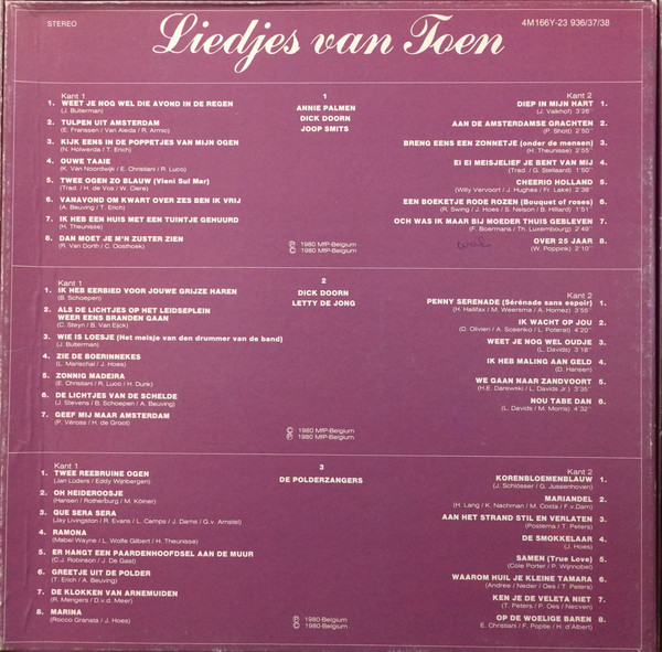 Various - Liedjes Van Toen 2 Various - Liedjes Van Toen