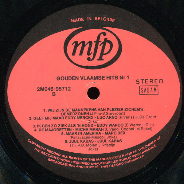 Various - Gouden Vlaamse Hits Vol. 1 4 Various - Gouden Vlaamse Hits Vol. 1