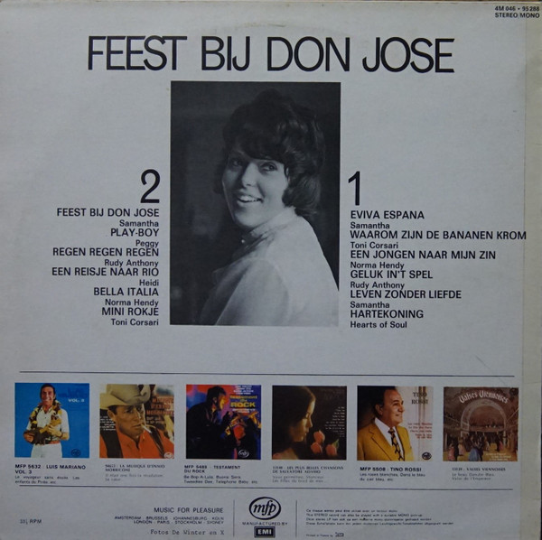 Various - Feest Bij Don José 2 Various - Feest Bij Don José