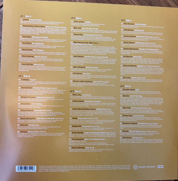 Various - Now That’s What I Call Gold The Ultimate Hits 2 Various - Now That’s What I Call Gold The Ultimate Hits