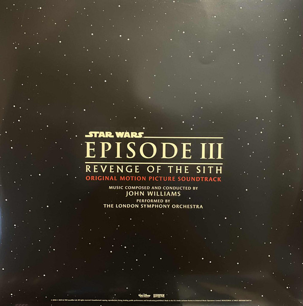 John Williams (4) - Star Wars Episode III: Revenge Of The Sith (Original Motion Picture Soundtrack) 4 John Williams (4) - Star Wars Episode III: Revenge Of The Sith (Original Motion Picture Soundtrack)