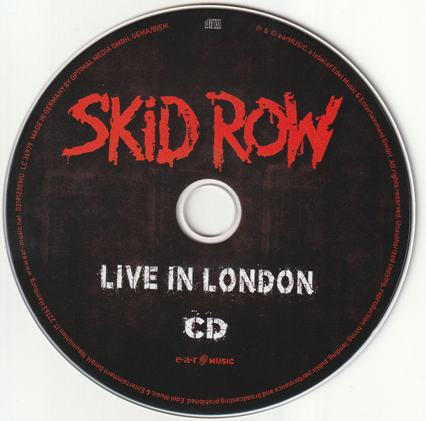Skid Row - Live In London 3 Skid Row - Live In London