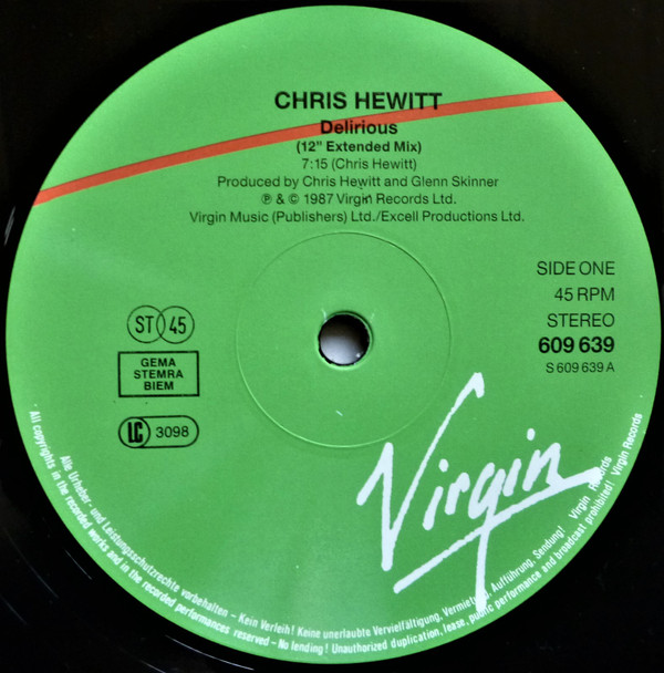 Chris Hewitt - Delirious 2 Chris Hewitt - Delirious