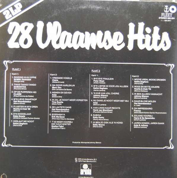 Various - 28 Vlaamse Hits 2 Various - 28 Vlaamse Hits