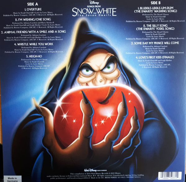 Various - Songs From Snow White And The Seven Dwarfs 2 Various - Songs From Snow White And The Seven Dwarfs