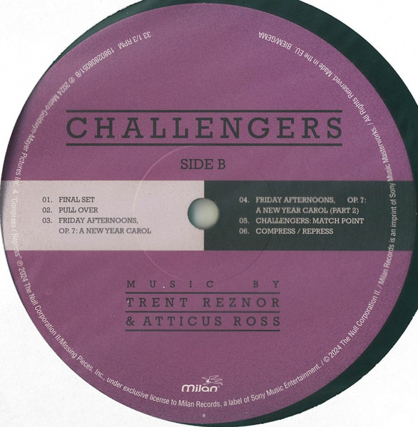 Trent Reznor, Atticus Ross - Challengers 4 Trent Reznor, Atticus Ross - Challengers