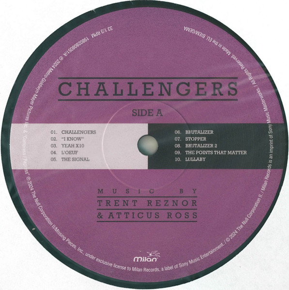 Trent Reznor, Atticus Ross - Challengers 3 Trent Reznor, Atticus Ross - Challengers
