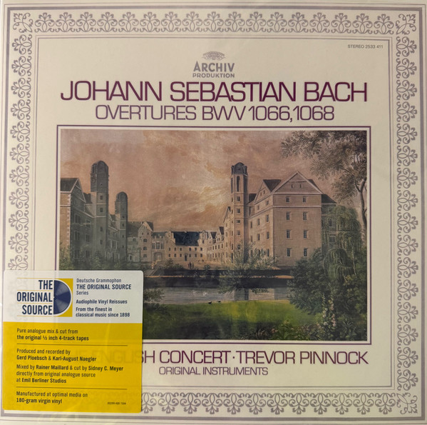 Johann Sebastian Bach, The English Concert, Trevor Pinnock - Overtures BWV 1066, 1068 1 Johann Sebastian Bach, The English Concert, Trevor Pinnock - Overtures BWV 1066, 1068