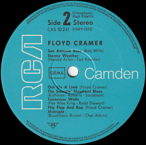 Floyd Cramer - America's Biggest-Selling Pianist 4 Floyd Cramer - America's Biggest-Selling Pianist