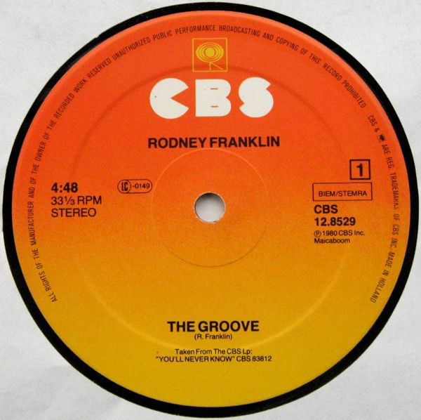 Rodney Franklin - The Groove 1 Rodney Franklin - The Groove