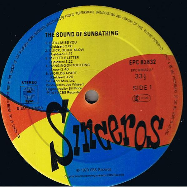 The Sinceros - The Sound Of Sunbathing 3 The Sinceros - The Sound Of Sunbathing