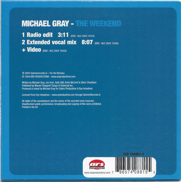Michael Gray - The Weekend 2 Michael Gray - The Weekend