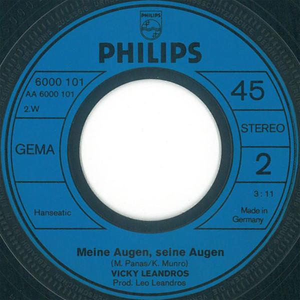 Vicky Leandros - Die Bouzouki Klang Durch Die Sommernacht 4 Vicky Leandros - Die Bouzouki Klang Durch Die Sommernacht