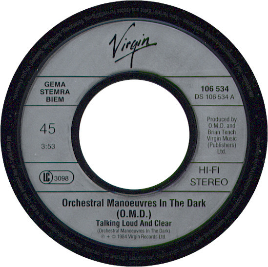Orchestral Manoeuvres In The Dark - Talking Loud And Clear 3 Orchestral Manoeuvres In The Dark - Talking Loud And Clear