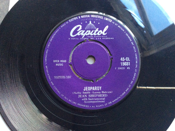 Jean Shepard - Jeopardy / Better Love Next Time 1 Jean Shepard - Jeopardy / Better Love Next Time
