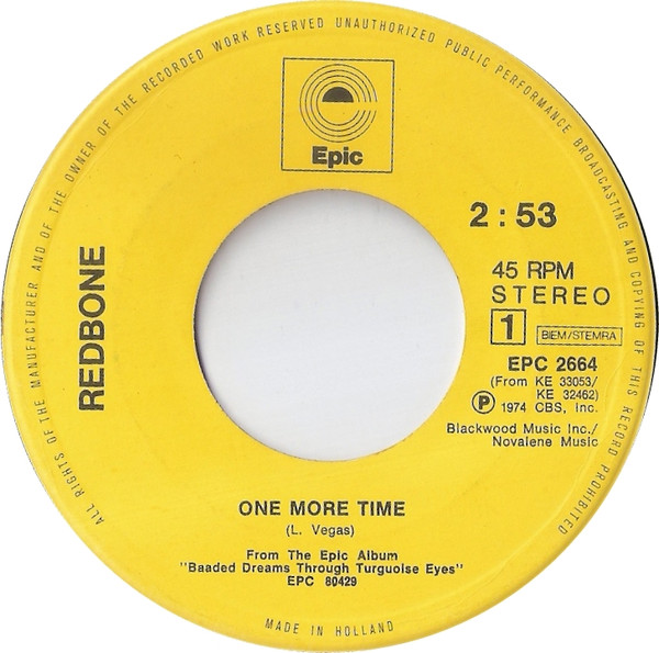 Redbone - One More Time 3 Redbone - One More Time