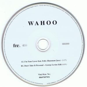 Wahoo - I'm Your Lover